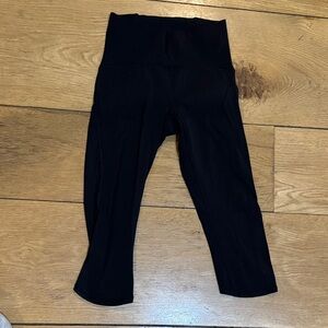 Lululemon Cropped Black Leggings